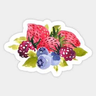 Sweet colorful berries Sticker